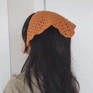 Handmade Amber Bandana